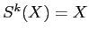 $S^k(X)=X$