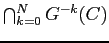 $
\bigcap_{k=0}^N G^{-k}(C)
$